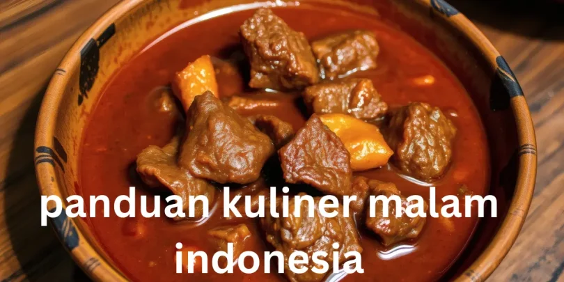 panduan kuliner malam indonesia