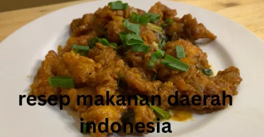 resep makanan daerah indonesia