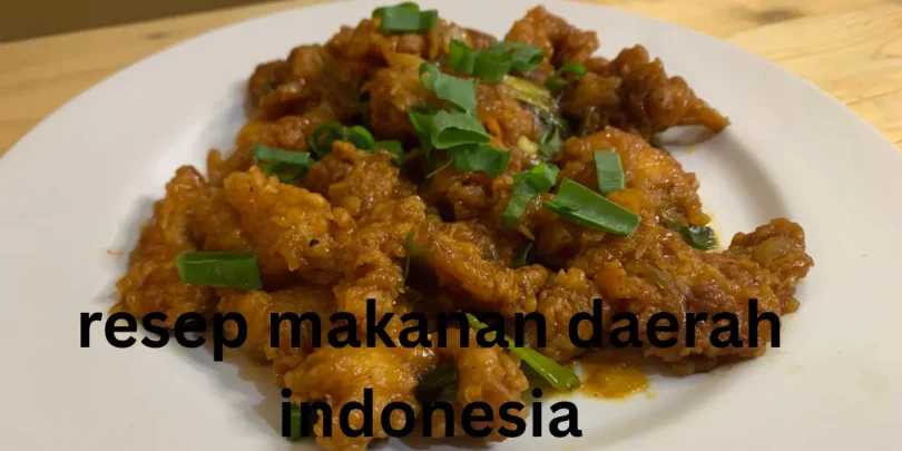 resep makanan daerah indonesia