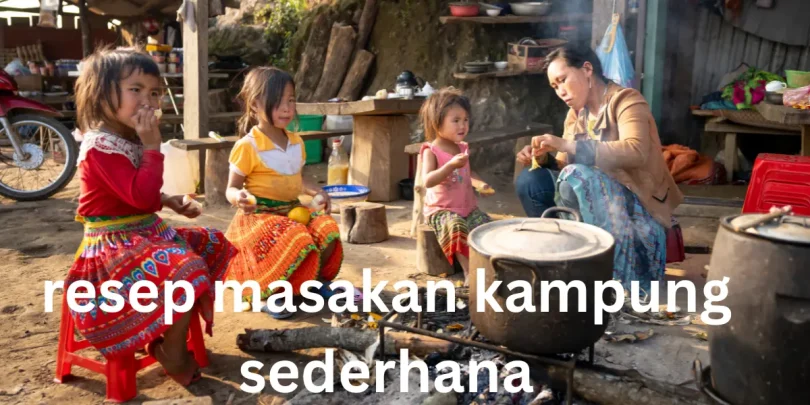 resep masakan kampung sederhana