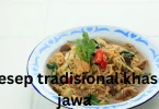 resep tradisional khas jawa